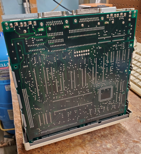 Bottom of Motherboard